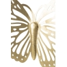 Pannello decorativo Farfalla da muro 43x2x35 cm gold