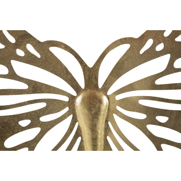 Pannello decorativo Farfalla da muro 43x2x35 cm gold