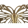 Pannello decorativo Farfalla da muro 43x2x35 cm gold