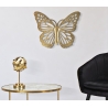 Pannello decorativo Farfalla da muro 43x2x35 cm gold