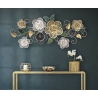 Pannello decorativo 3D in metallo 118x4x58 cm Campur