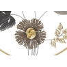 Pannello decorativo circolare design a fiori e foglie Ø 65,4X4.4 cm Rod