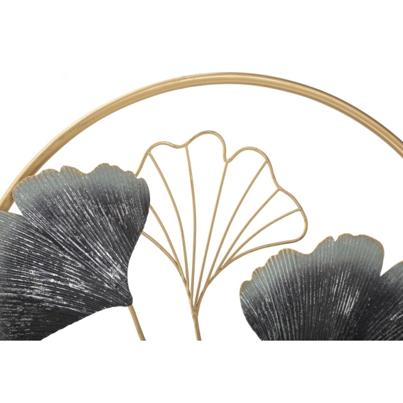 Pannello decorativo circolare design fiori Ø 45,5X3,5 cm Flower Simple