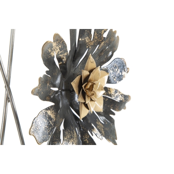 Pannello decorativo in ferro con designa fiori 35x5,5x88 cm Simply