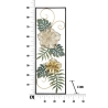 Pannello decorativo rettangolare in metallo 31x4x90 cm Campur Verticale