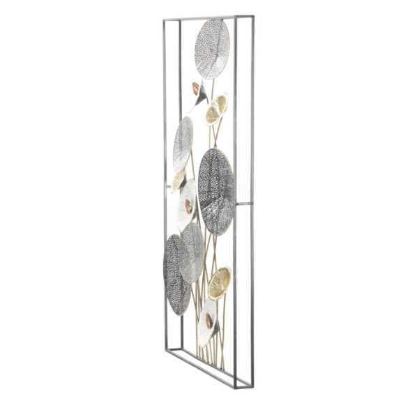Pannello decorativo rettangolare in ferro 50x90,5x6 cm Grid
