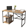 Scrivania Industrial Con Ripiani Laterali 120x60x75H Voyage SX
