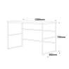 Scrivania Industrial Ferro E Legno120x60x75H Voyage
