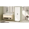 Colonna Bagno Multiuso Con Vano Portascope 50x36x165H Bianco Daisy