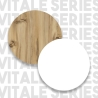 Colonna Bagno Multiuso 45x36x174H Rovere E Bianco Flora