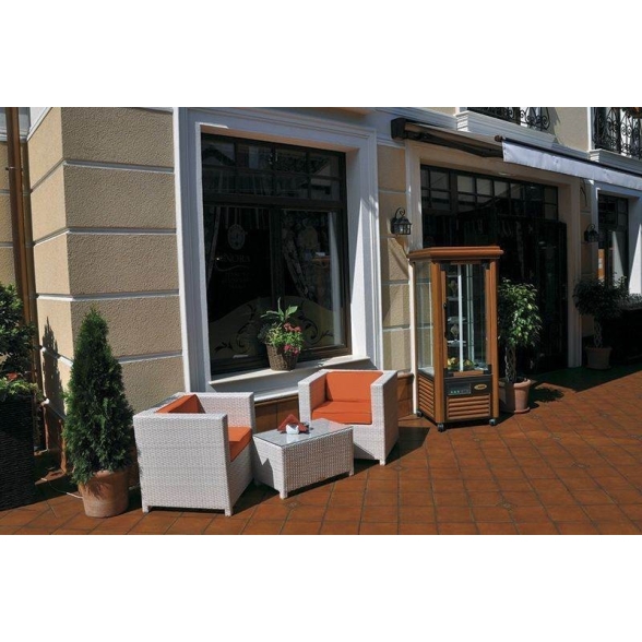 Pavimento klinker 24,5 x 24,5 cm marrone Gresmanc Rodamanto