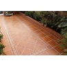 Pavimento klinker 24,5 x 24,5 cm marrone Gresmanc Rodamanto