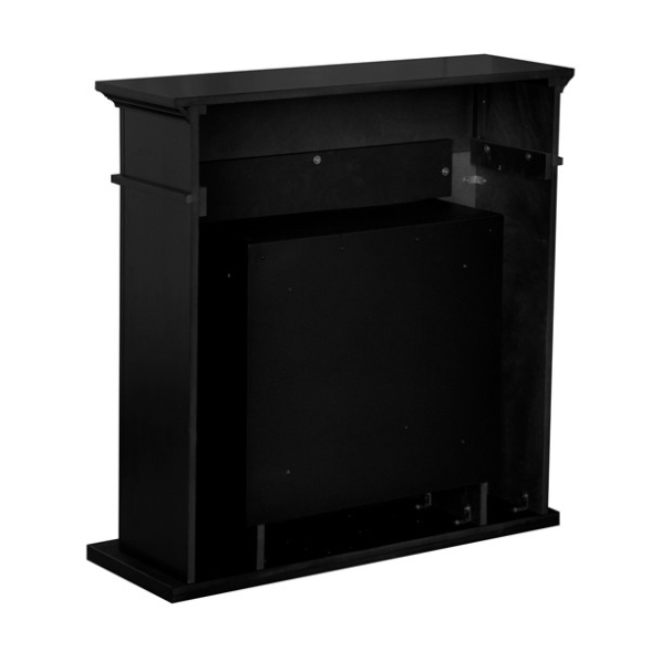 Camino a bioetanolo con rivestimento Nero Jefferson 89,5x28x90,5