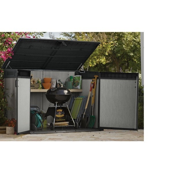 Box Porta Attrezzi Da Esterni In Resina 190,5x109,3x132,5H Grande Store Keter