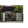 Box Porta Attrezzi Da Esterni In Resina 190,5x109,3x132,5H Grande Store Keter
