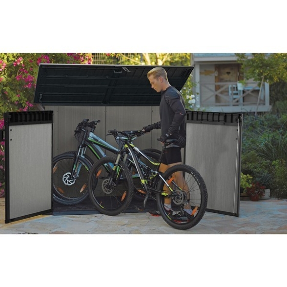 Box Porta Attrezzi Da Esterni In Resina 190,5x109,3x132,5H Grande Store Keter