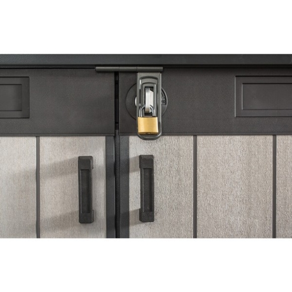 Box Porta Attrezzi Da Esterni In Resina 190,5x109,3x132,5H Grande Store Keter