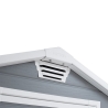 Casetta Da Giardino In Resina 130x192x198H Cm Manor 4x6 Grigio Keter