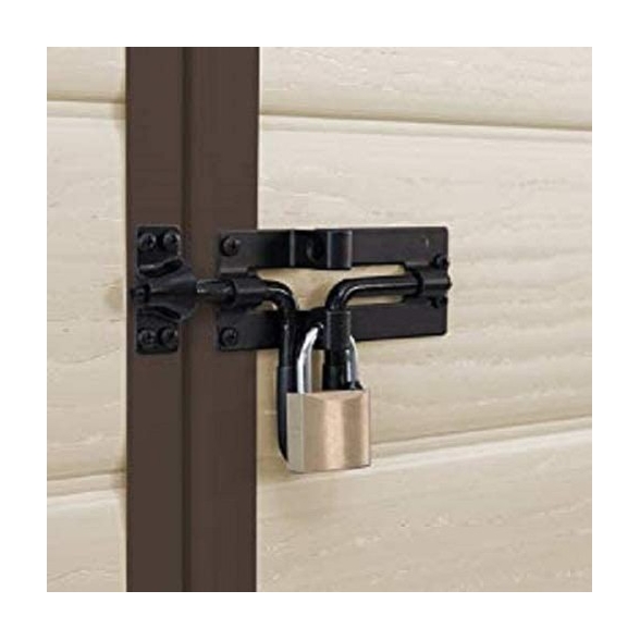 Casetta Da Giardino In Resina 185,8x236,8x227H Cm Manor 6x8 Beige Keter Con Finestra