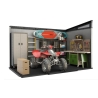 Casetta Da Giardino In Resina 342x218x226H Cm Artisan 11x7 Grigio Keter