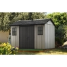 Casetta Da Giardino In Resina 350x230x254H Cm Oakland 1175SD Grigio Keter