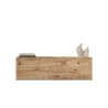 Mobile TV Sospeso 100x32x30 Rovere Effetto Legno Con Vano Frame