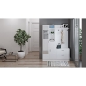 Mobile Ingresso Con Scarpiera E Specchio Bianco Wisdom