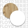 Mobile Porta TV Da Terra 160x37x38 Bianco E Rovere Con Vani Floyd