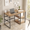 Scrivania Industrial Con Ripiani Laterali 120x60x75H Voyage DX