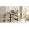 Scrivania Industrial Con Ripiani Laterali 120x60x75H Voyage DX