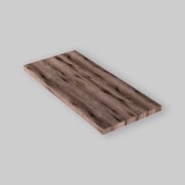 Mensola Da Bagno Per Lavabo Da Appoggio 60x46x4 Cm Rovere Scuro