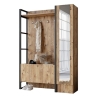 Mobile Ingresso Con Scarpiera Specchio E Appendiabiti 90x34x180 Fiona DX