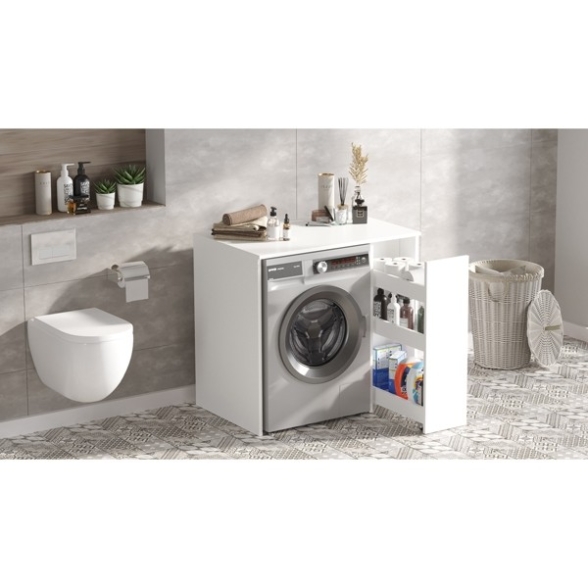 Mobile Coprilavatrice Con Cassetto 94x60x88H Bianco Siena