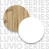 Mobile Porta Tv 140x35x39 Rovere Effetto Legno Ante A Ribalta Luvio