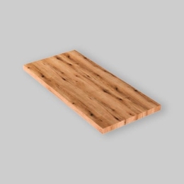 Mensola Da Bagno Per Lavabo Da Appoggio 120x46x4 Cm Rovere Chiaro
