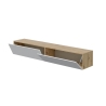 Mobile Soggiorno TV Sospeso 2 Ante 180 Cm Rovere E Bianco Kaway