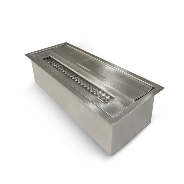 Bruciatore a bioetanolo 1.5LT ACCIAIO INOX 430SS L30 x P12.5 x H8.5 cm
