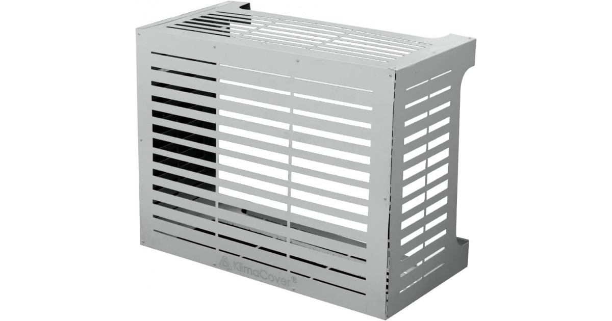 Copricondizionatore copertura per climatizzatore LINEAR M Bianco in  alluminio L86 x P44 x H68 cm