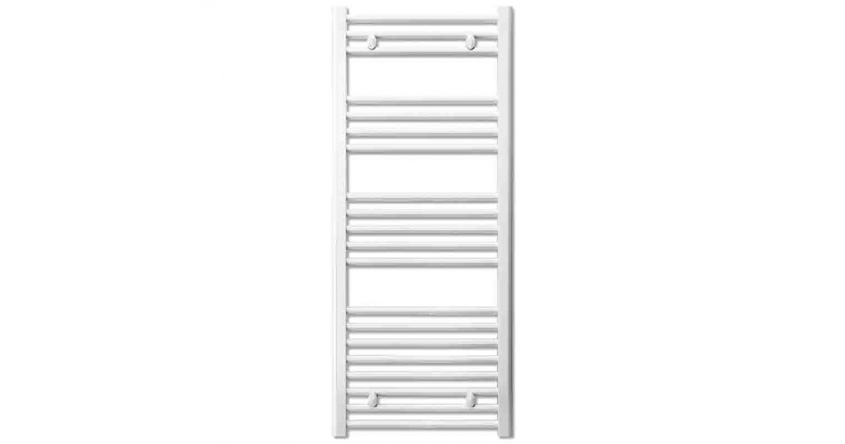 Termoarredo Scaldasalviette Bianco 180x60 Cm - Interasse 55 Cm, Potenza 953W - Foto 3