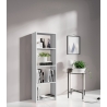 Libreria In Kit Scaffale Ufficio Bianco 45x25x138