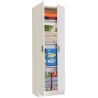Armadio Multiuso 2 Ante 3 Ripiani 59x37x180 Bianco
