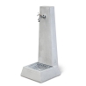 Fontana Da Giardino Moderna In Cemento Oslo 38x38x90 Cm Grigio KAM