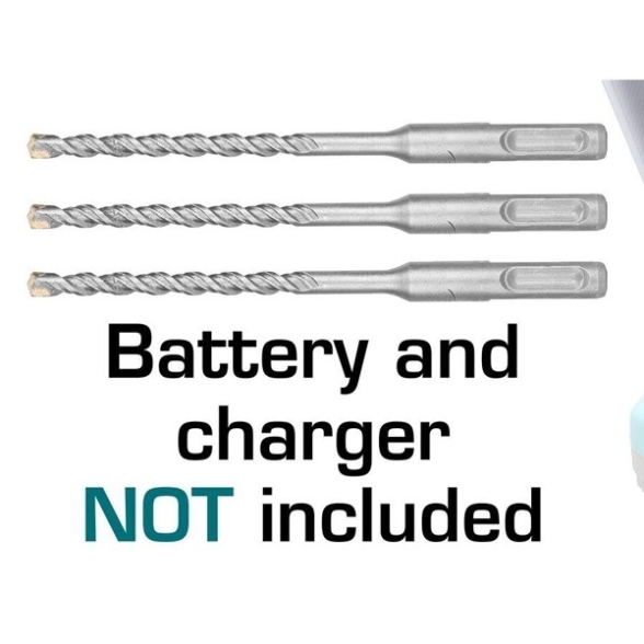 Martello Rotativo Tassellatore A Batteria 1,5J SDS-Plus Total