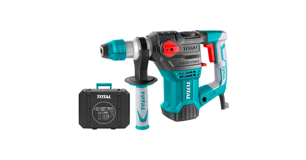 Martello Perforatore MAXPRO 1500W – 5,5 J, Mandrino SDS Plus, 3 Funzioni, 6 Velocità