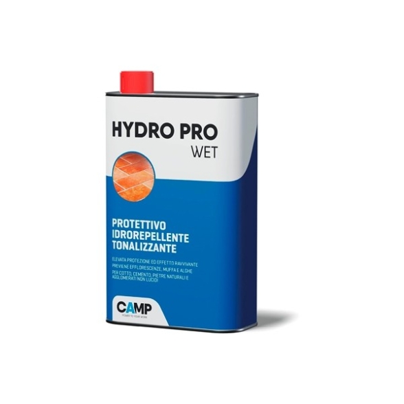 Trattamento Idrorepellente protettivo effetto bagnato Hydro Pro Wet 1 lt Camp