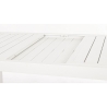 Tavolo In Alluminio Allungabile Da Esterno 100x200-300 Cm Bianco