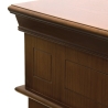 Camino a bioetanolo da terra Cambridge con cornice Marrone 110x37x102h  