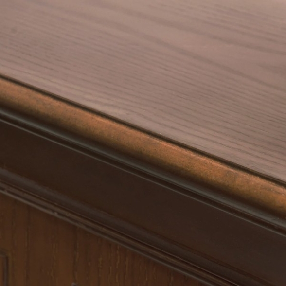 Camino a bioetanolo da terra Cambridge con cornice Marrone 110x37x102h  