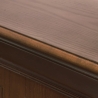 Camino a bioetanolo da terra Cambridge con cornice Marrone 110x37x102h  