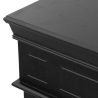 Camino a bioetanolo da terra Cambridge con cornice Nero 110x37x102h  